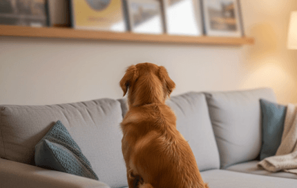 Ruheoasen für Hund & Mensch: Interior-Ideen fürs Wohnzimmer